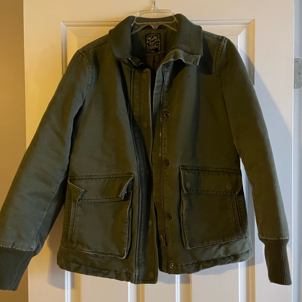 Lucky Brand Army Green Jacket